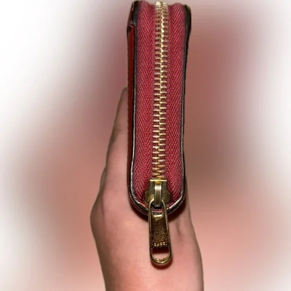 COA Gucci x Doraemon Zip Around Long Wallet - Picture 8 of 12